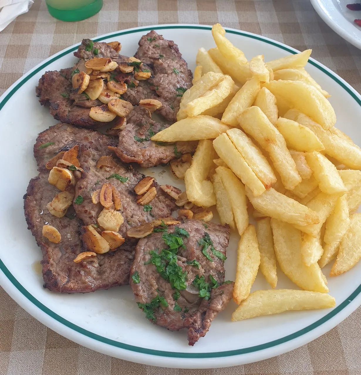 Vueltas de solomillo de cerdo
